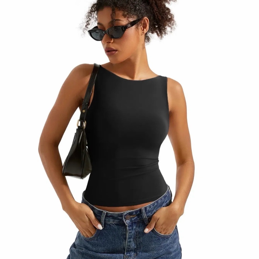 SUUKSESS Women Double Lined Going Out Basic Tank Tops
Ruched Summer T Shirts